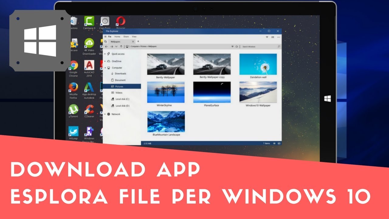 Windows File Manager App